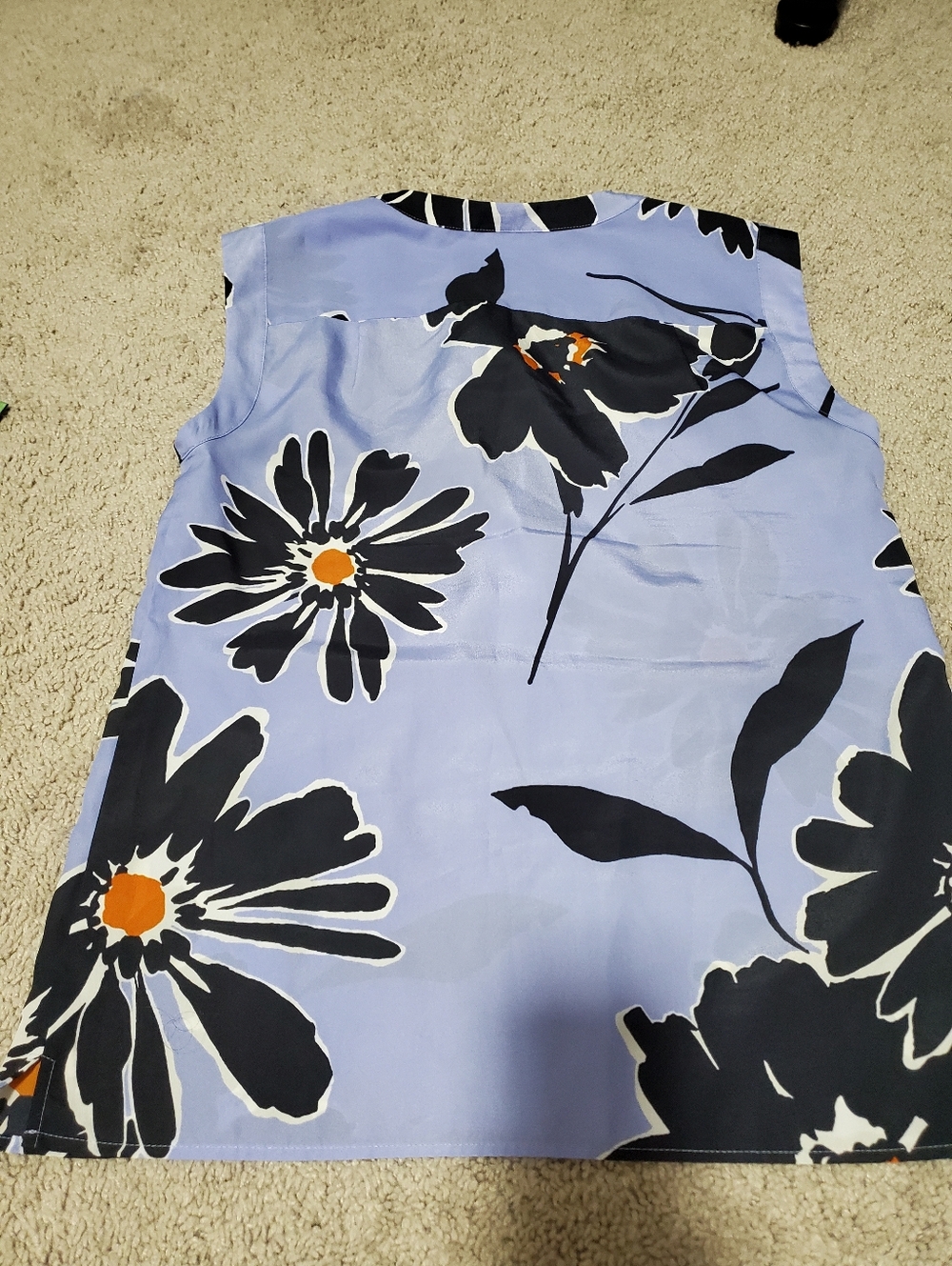 J. Crew Factory Floral Top Size 4 - Picture 5 of 5